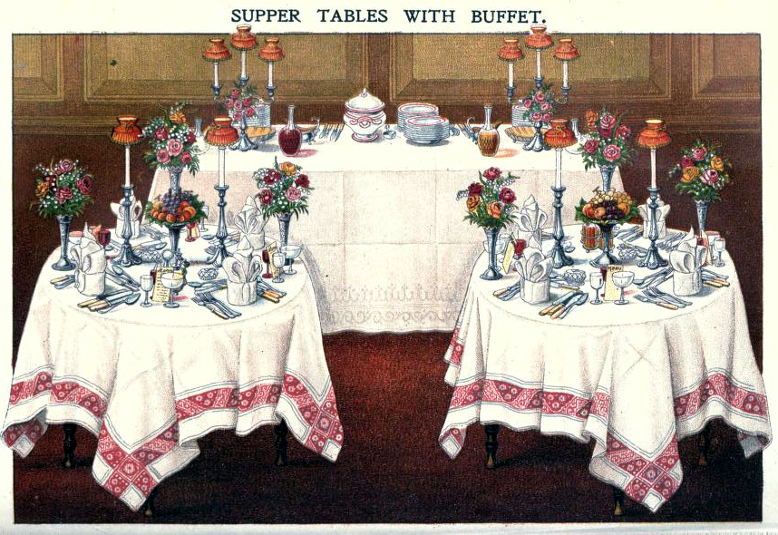 Vintage table setting