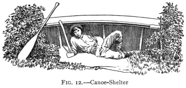 Canoe shelter