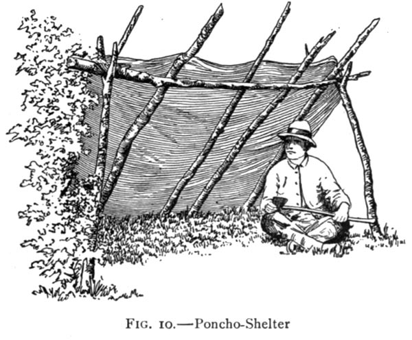 Poncho shelter